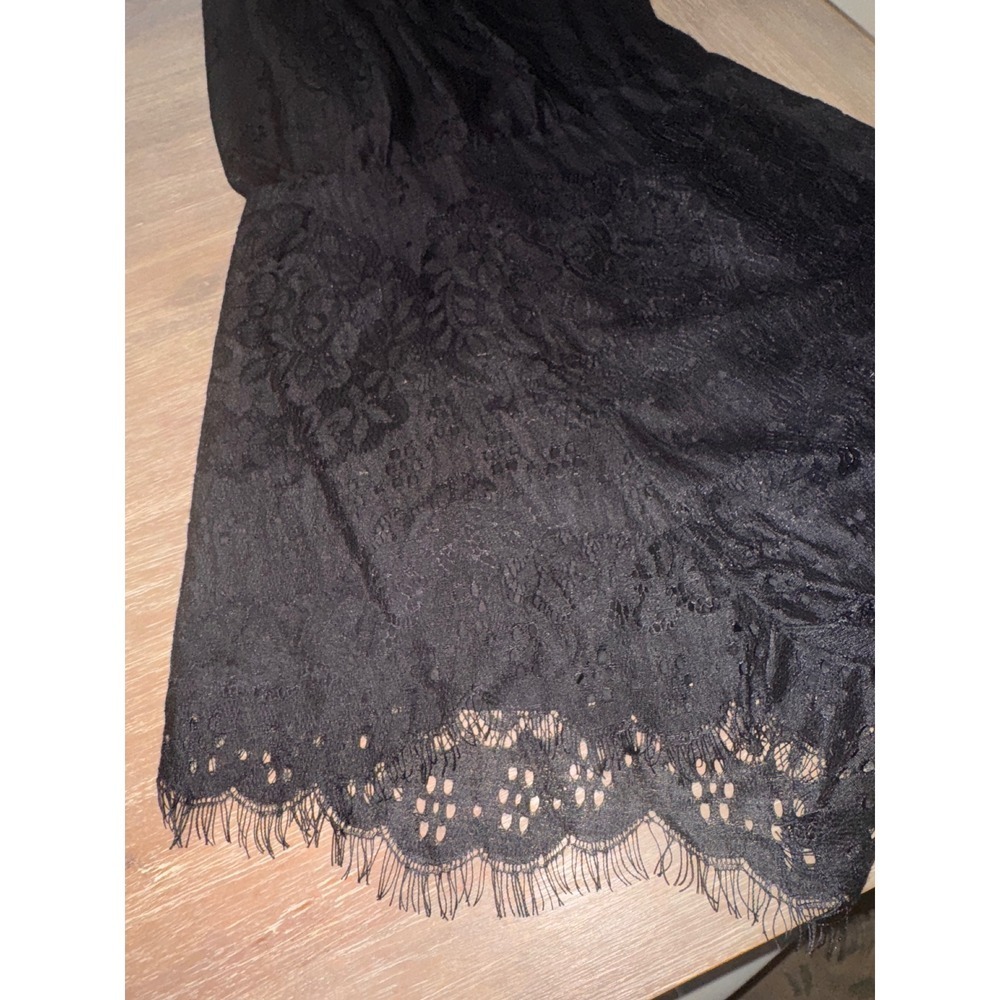 LOVER the Label Black Lace Romper Halter Neck Tie‎ Sleeveless Size 14/10 - Picture 12 of 16